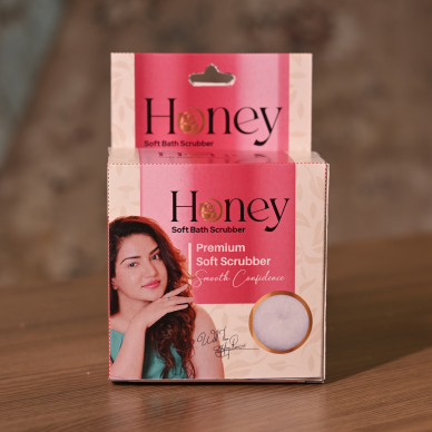 Honey Soft Bath Scrubber