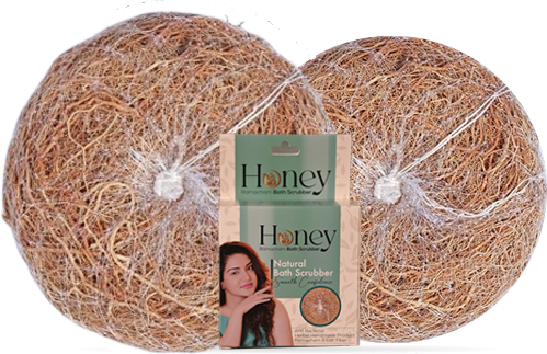 Honey Ramacham Bath Scrubber